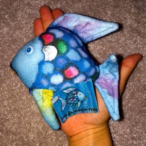 The rainbow fish stuffed animal